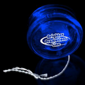2" Light-Up Clear Yo-Yo with Blue LED
